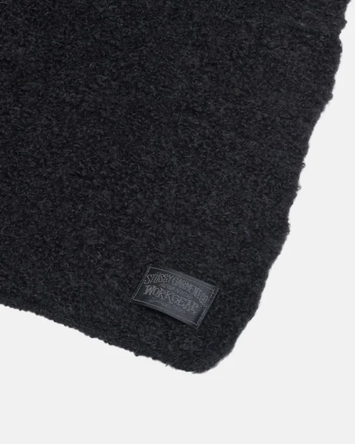 PIECED ALPACA WOOL SCARF