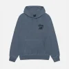 RASTA LION HOODIE PIGMENT DYED