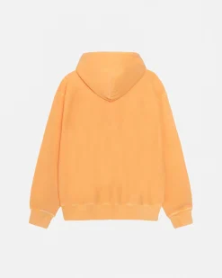 RASTA LION HOODIE PIGMENT DYED