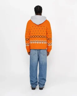 ROLL NECK FAIRISLE SWEATER