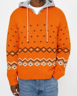 ROLL NECK FAIRISLE SWEATER