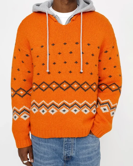 ROLL NECK FAIRISLE SWEATER