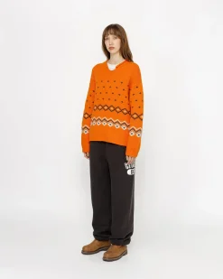 ROLL NECK FAIRISLE SWEATER