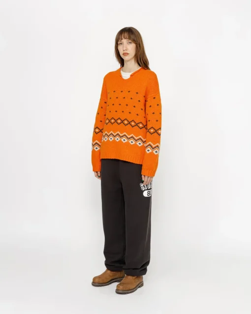 ROLL NECK FAIRISLE SWEATER
