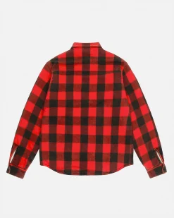 SHERPA LINED BUFFALO PLAID SHIRT