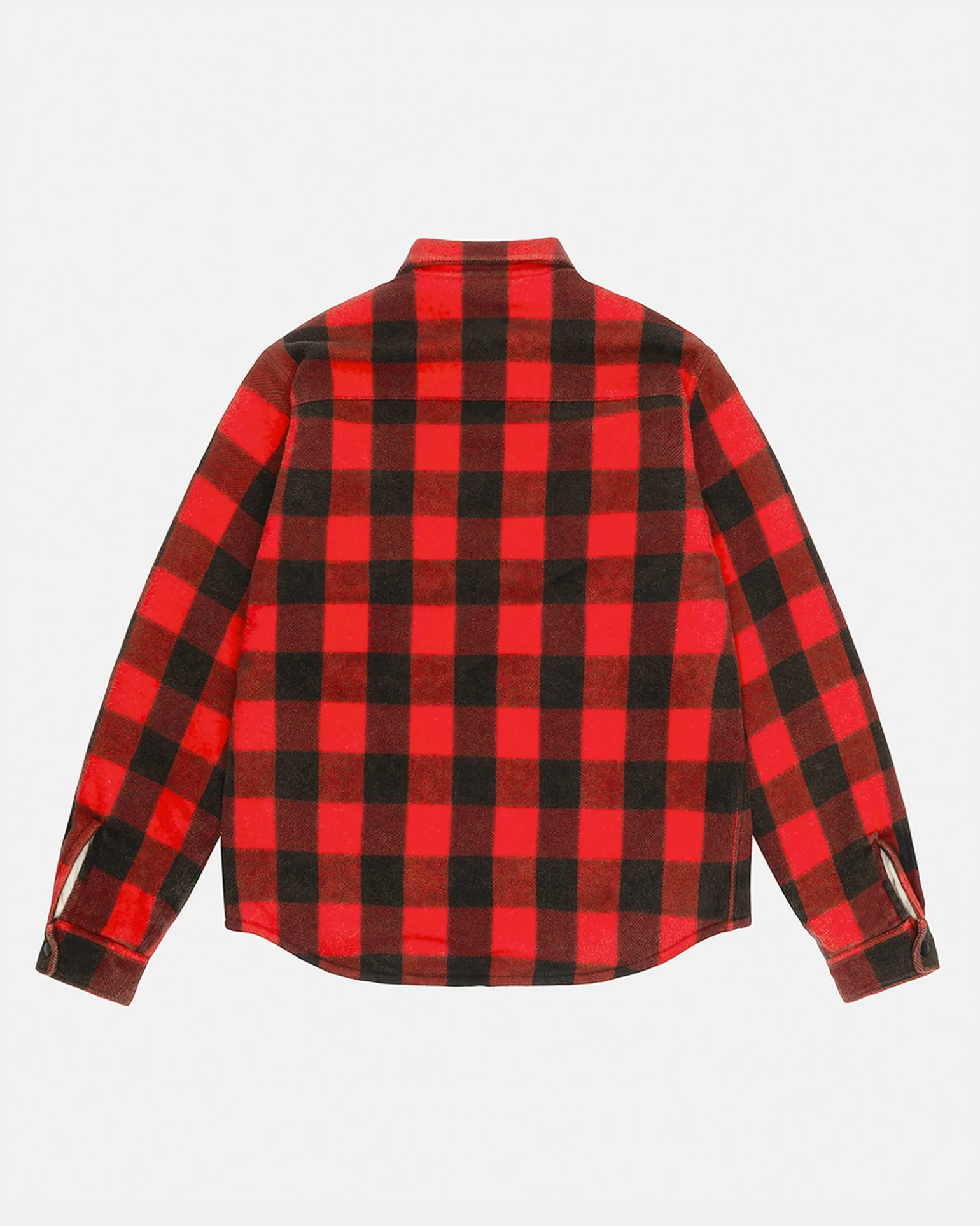 SHERPA LINED BUFFALO PLAID SHIRT