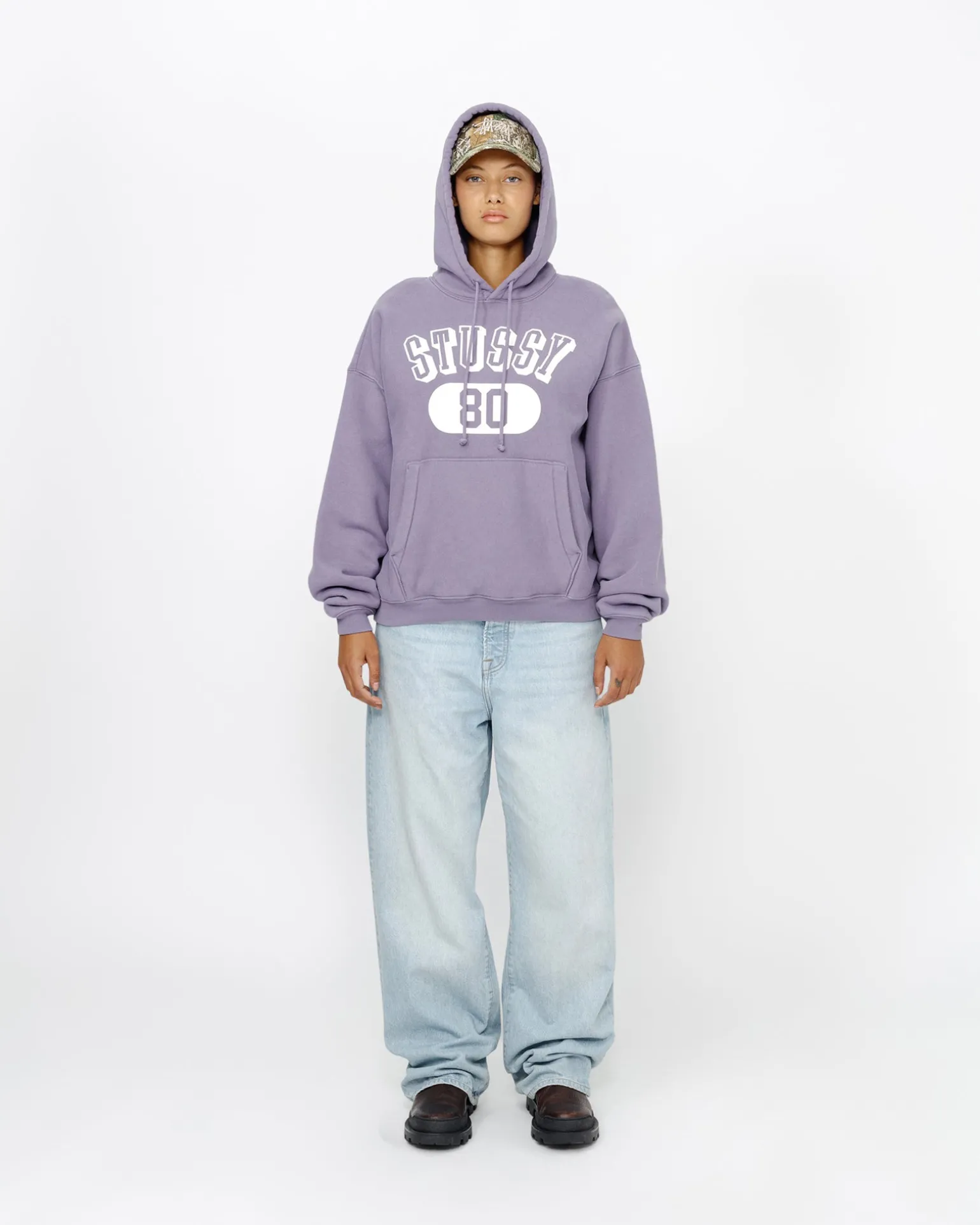 STUSSY 80 RELAXED HOODIE
