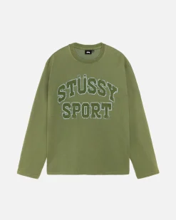 2 TONE COTTON MESH CREW