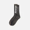 WASHED HELVETICA CREW SOCK