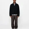 WOOL BLEND SHERPA PULLOVER