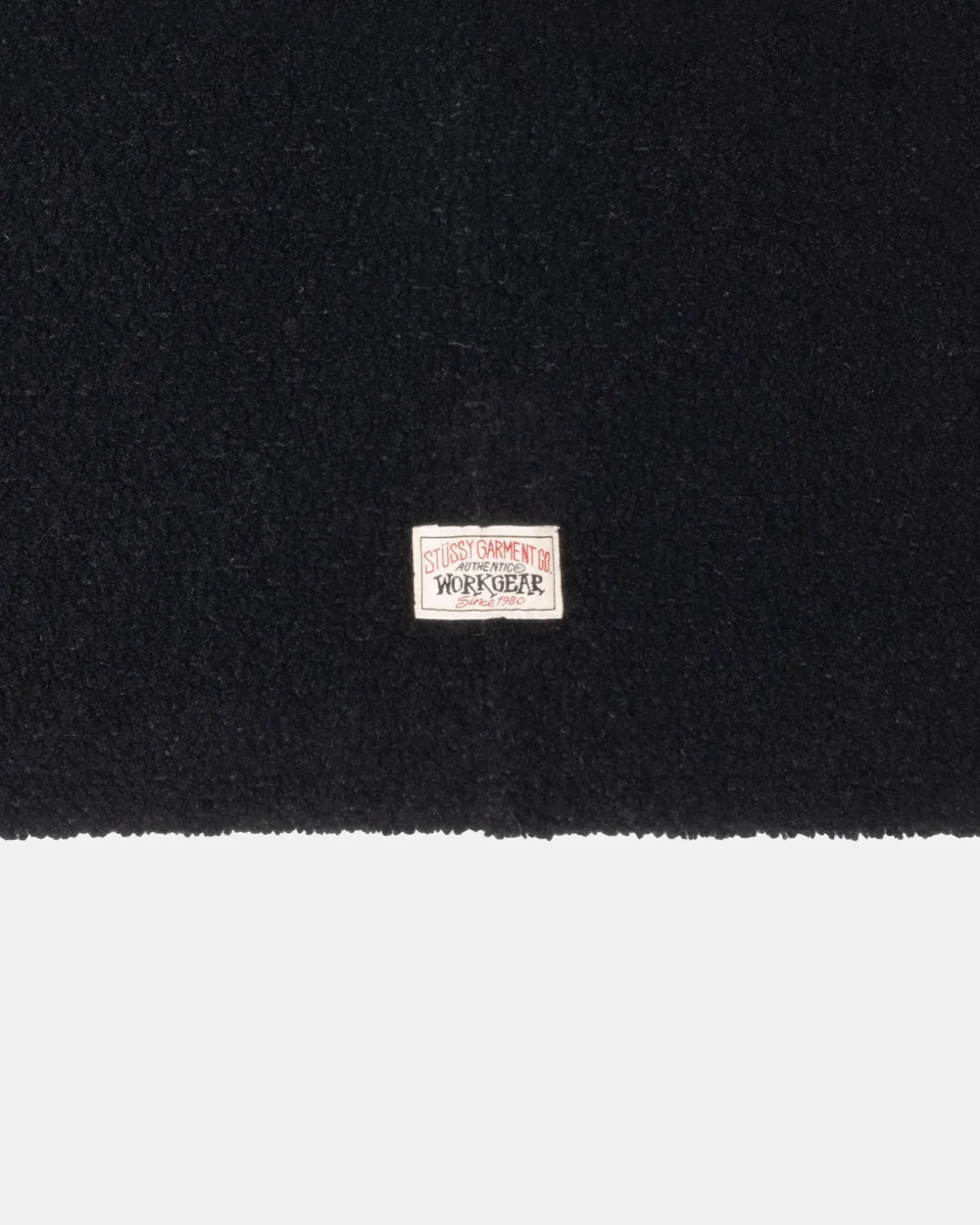 WOOL BLEND SHERPA PULLOVER