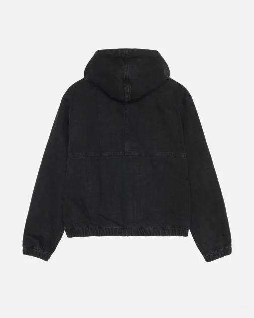 WORK JACKET CANVAS NEEDLE PUNCH