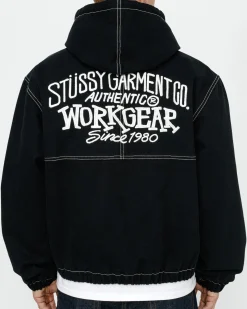 WORK JACKET CONTRAST STITCH