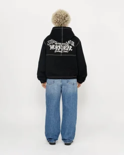 WORK JACKET CONTRAST STITCH