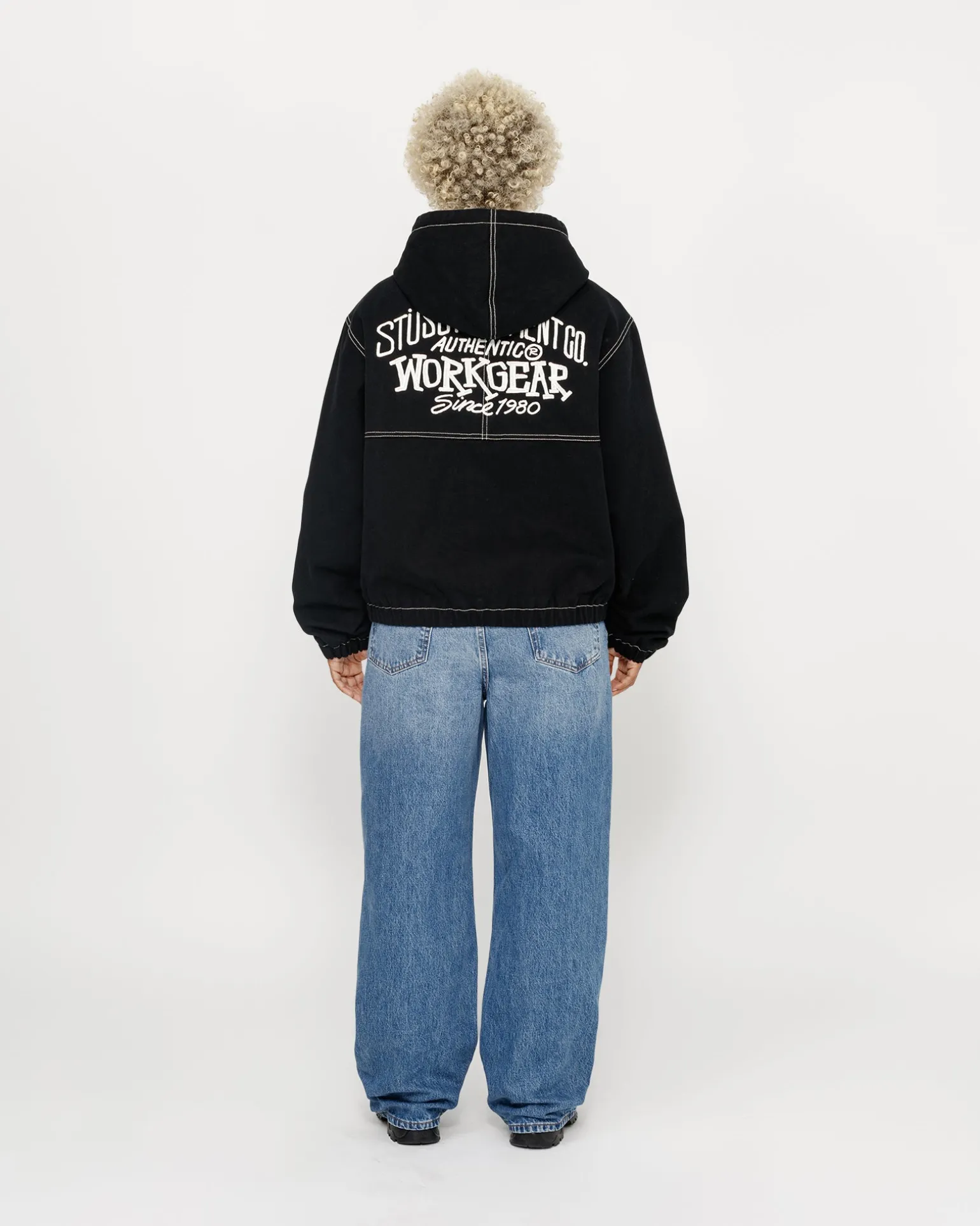 WORK JACKET CONTRAST STITCH