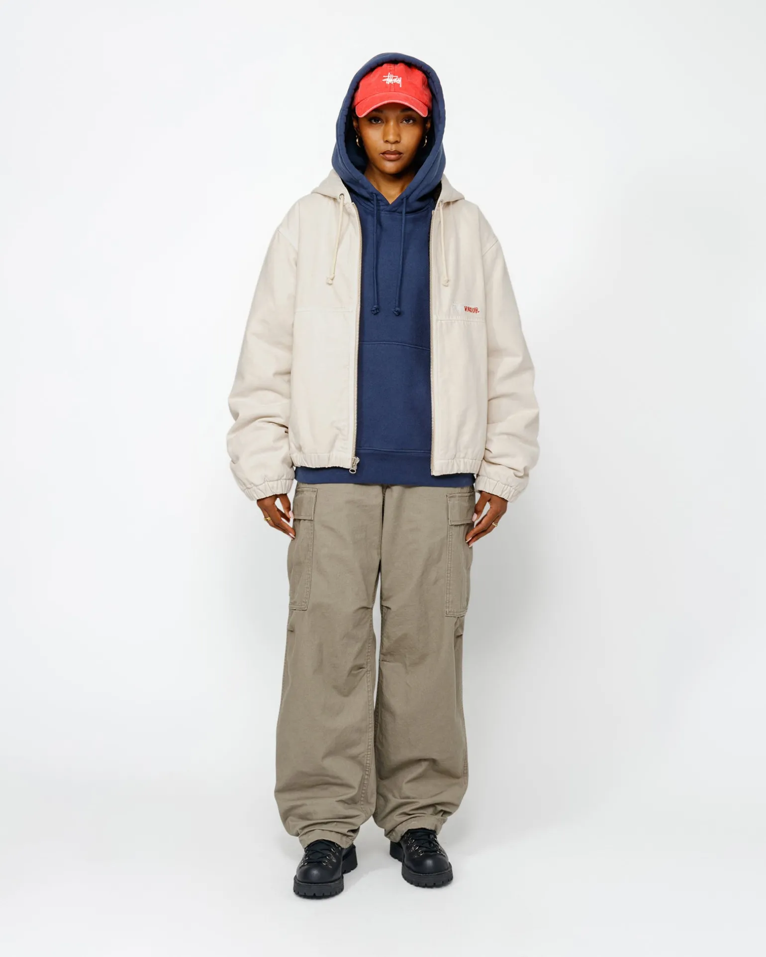 WORK JACKET INSULATED CANVAS